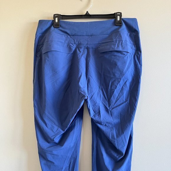 Athleta Soho Jogger Pants Blue Stretch Pull On Athleisure Women's Plus Size 16 - Picture 6 of 10